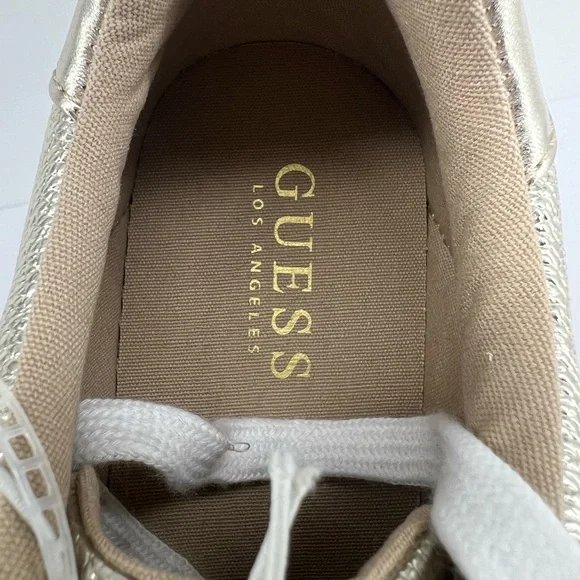 Guess shoes gold 81/2 - Picture 6 of 8